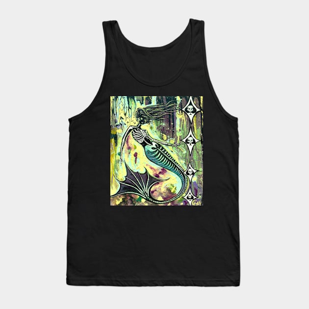 Electric Mermaid Tank Top by GnarlyBones